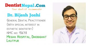 Dental Tree Nepal member Dr Bijesh Joshi