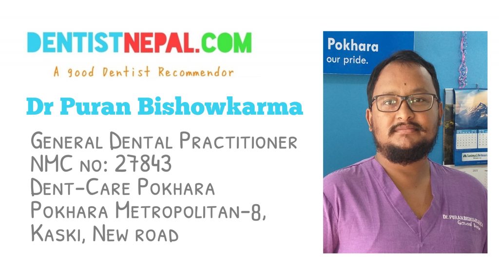 Dental Tree Nepal Member Dentist in Pokhara Dr Puran Bishwokarma