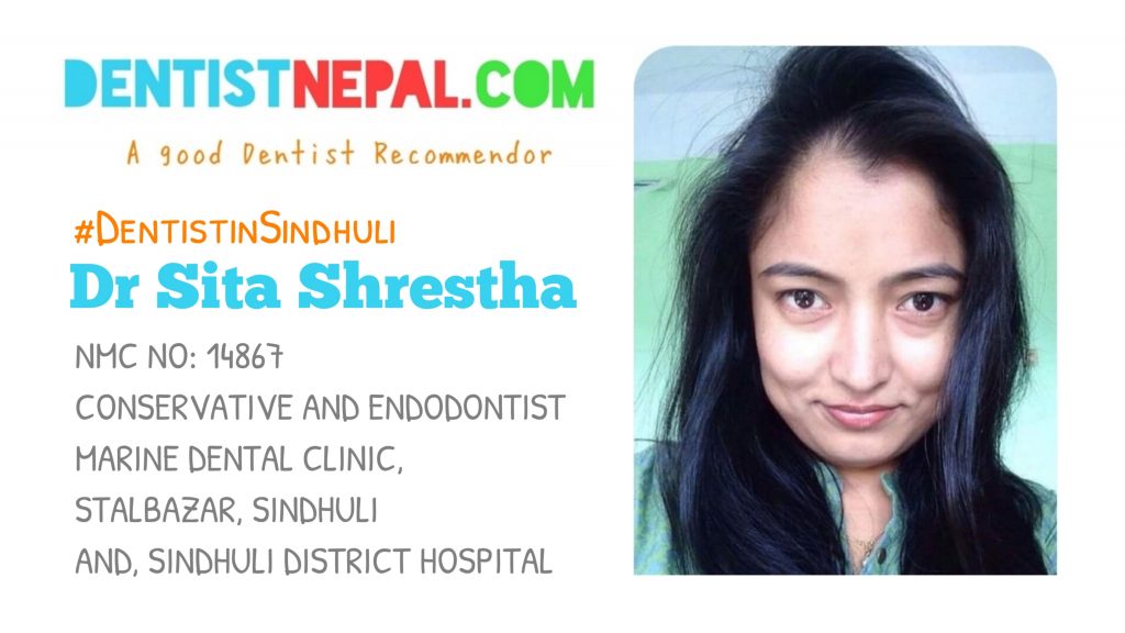 Dental Tree Nepal Member Dr Sita Shrestha Dentist in Sindhuli