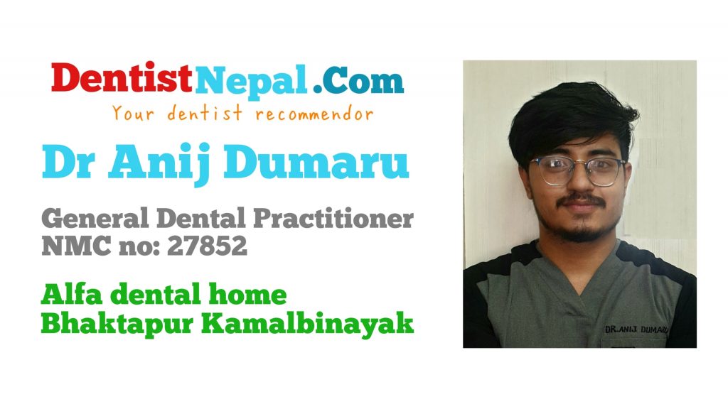 Dr Anij Dumaru Dental Tree Nepal member
